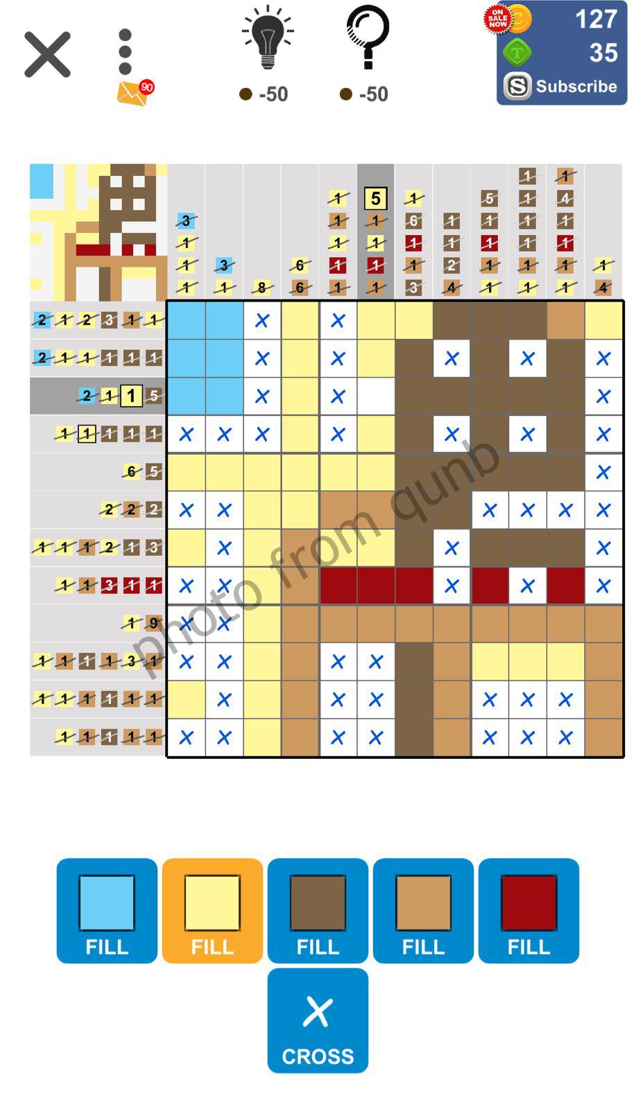 Puzzle Page Picture Cross October 18 2022 Solutions Qunb