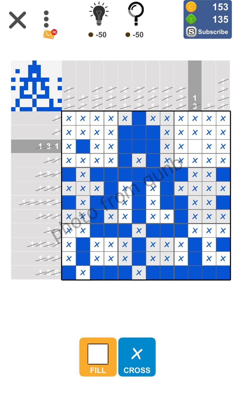 Puzzle Page Picture Cross October 3 Qunb