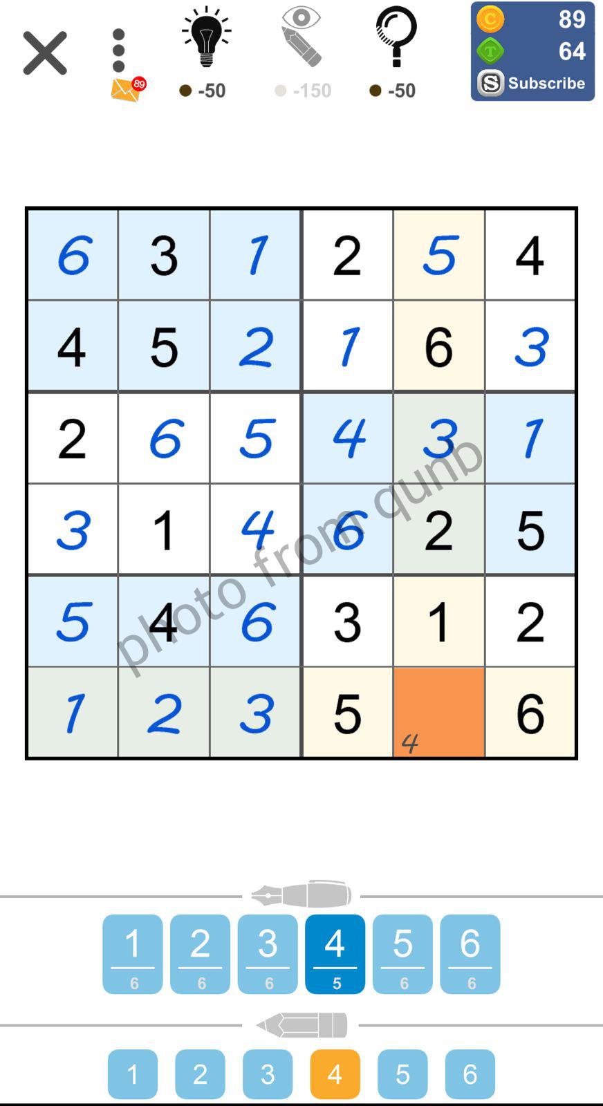 Puzzle Page Sudoku October 31 2022 Solutions Qunb