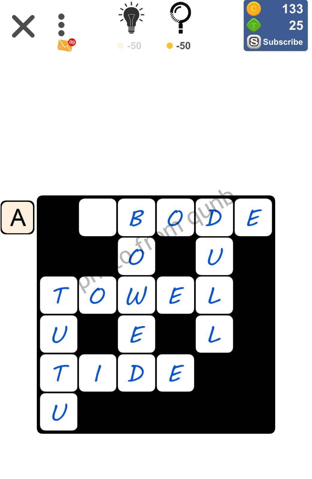Puzzle Page Word Slide October 17 Qunb