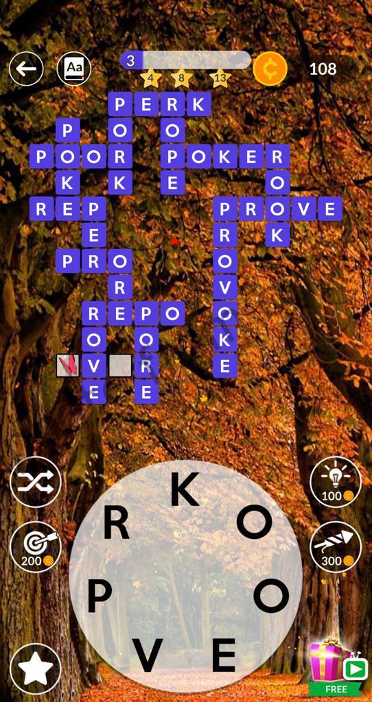Wordscapes October 20 2022 Qunb