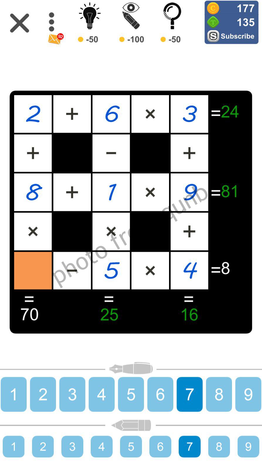 Puzzle Page Cross Sum November 20 2022 Answers Qunb