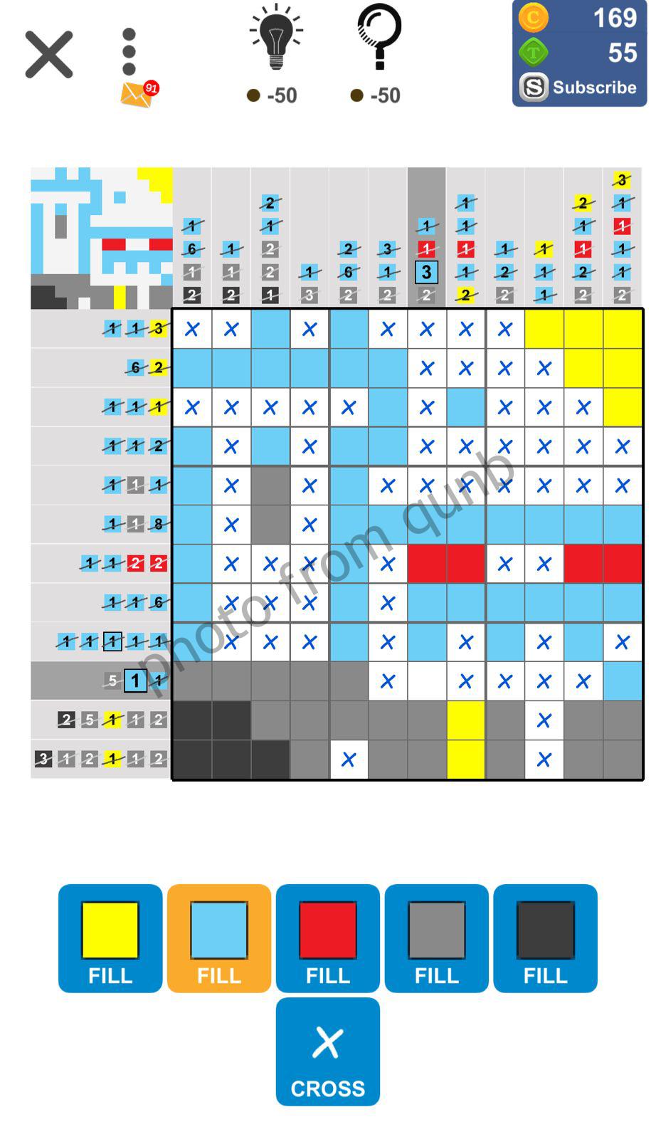 Puzzle Page Picture Cross November 12 2022 Solutions Qunb