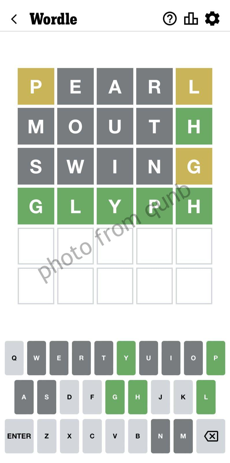Wordle November 18 qunb Wordle November 18 qunb