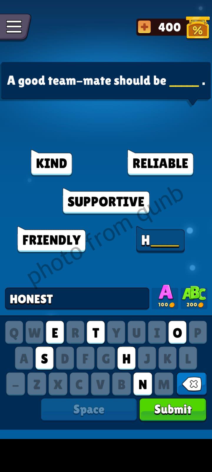 a good teammate should be popular words