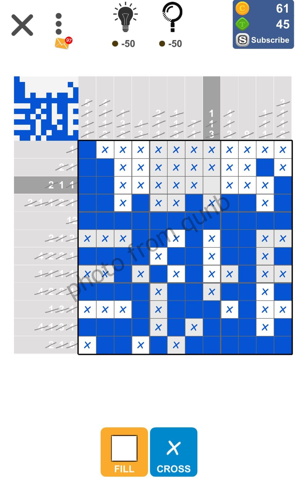 Puzzle Page Picture Cross January 6 Qunb