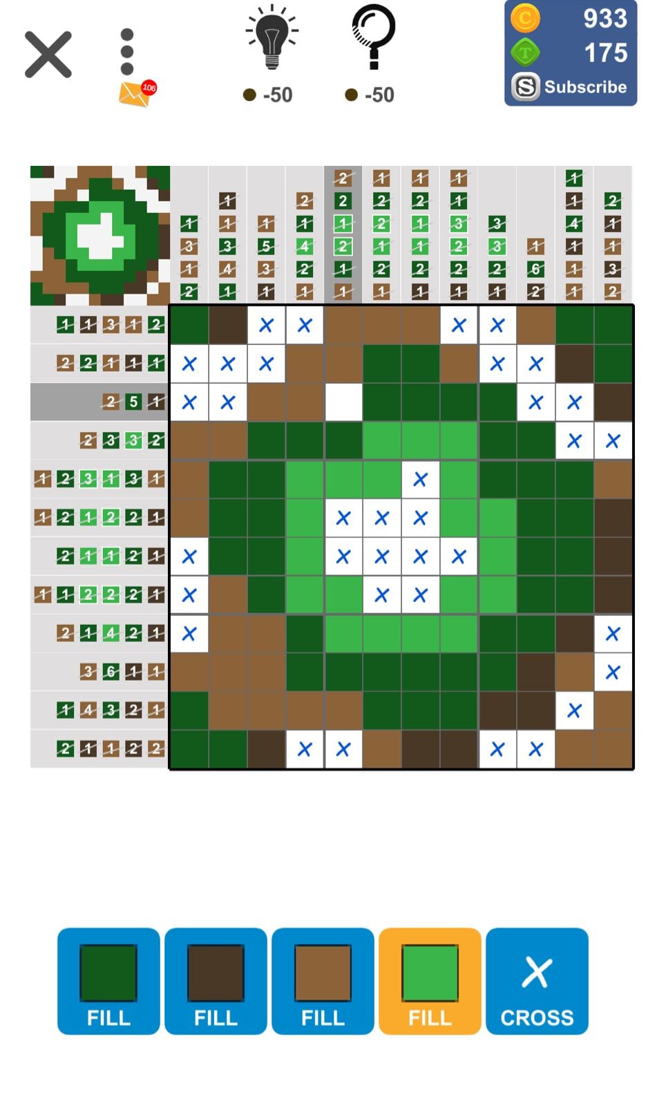 Puzzle Page Picture Cross April 25 2023 Qunb