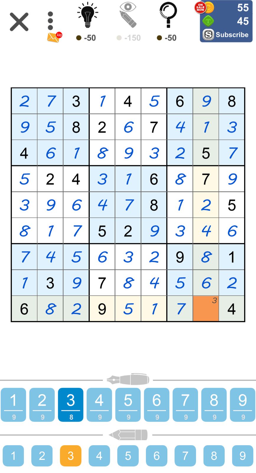 Puzzle Page Sudoku April 30 2023 Solutions