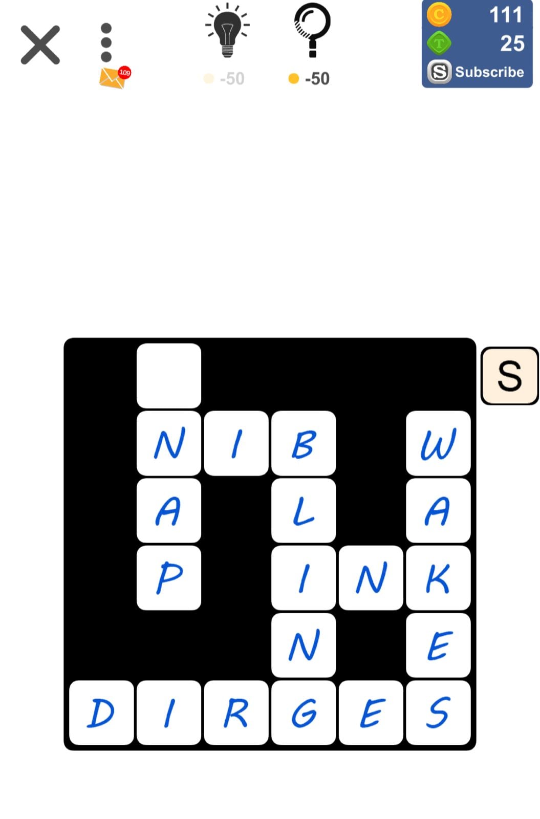 Puzzle Page Word Slide May 1 2023 Qunb
