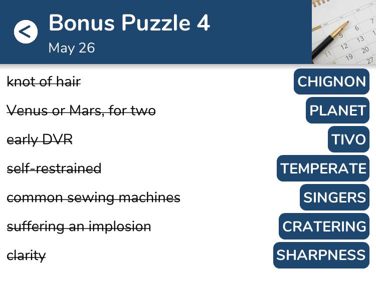 7 Little Words Bonus 4 May 26 2023 Qunb