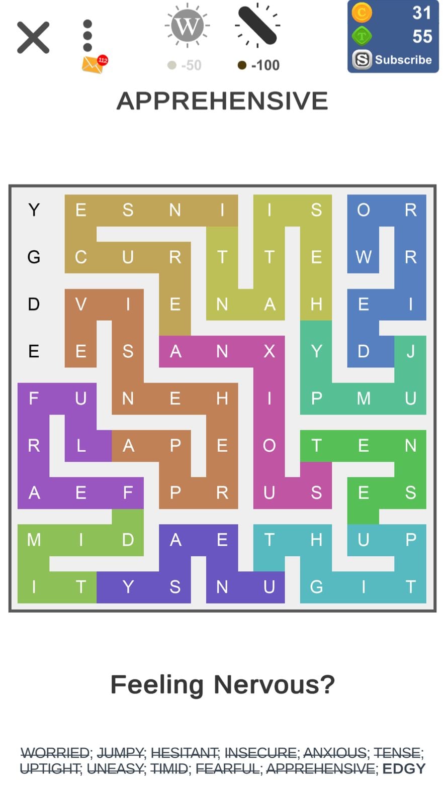 Puzzle Page Word Snake June 14 2023 Qunb