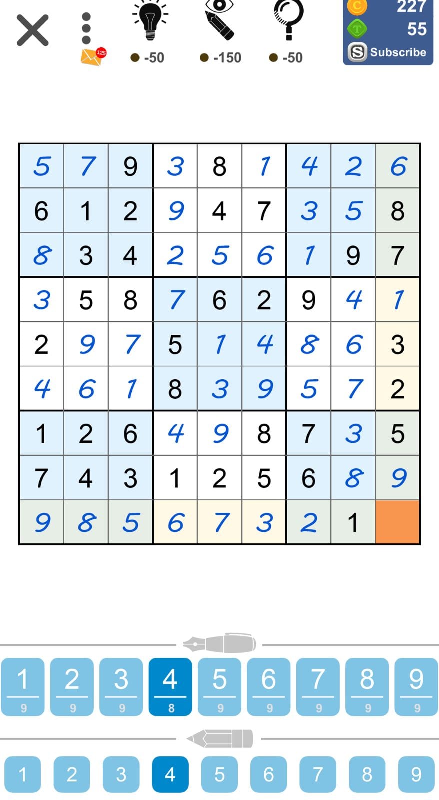 Puzzle Page Sudoku October 3 2023 Solutions