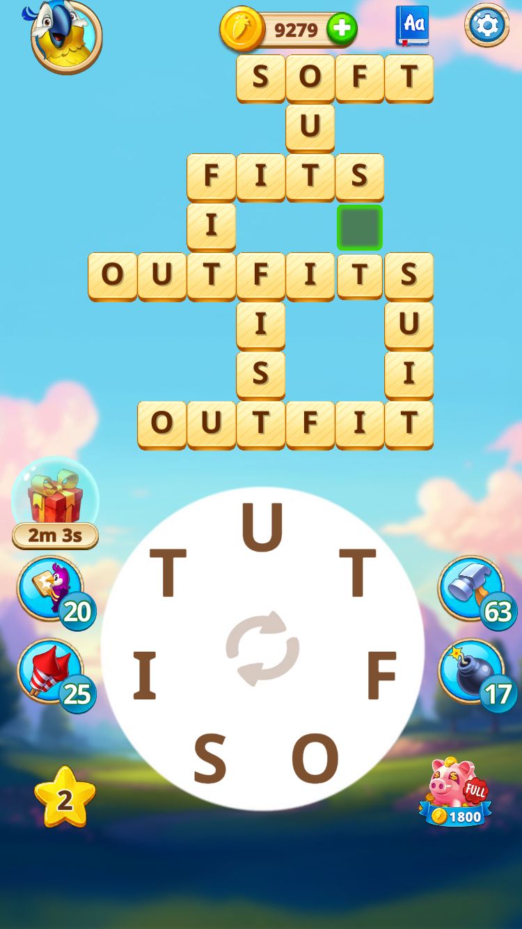 word trip level 1201