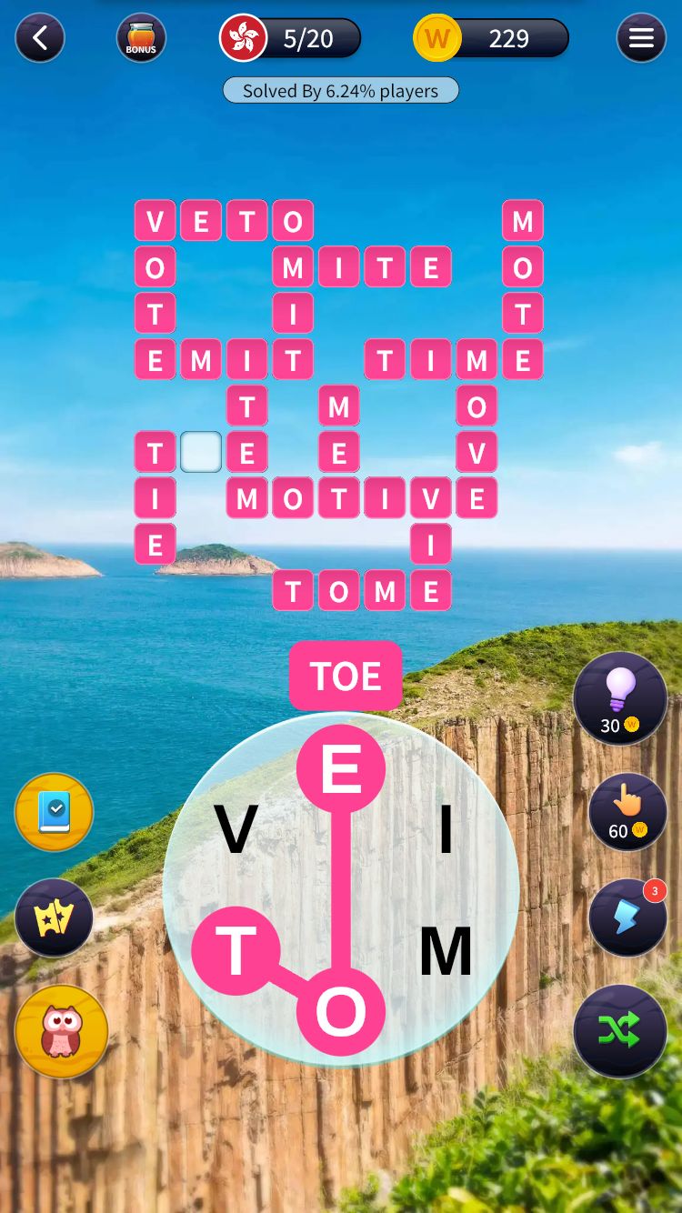 word trip hong kong level 5