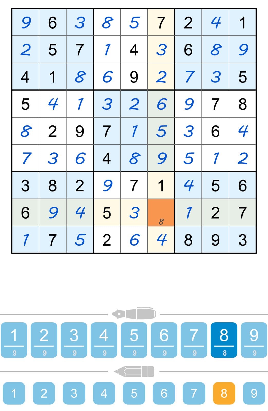 Puzzle Page Sudoku January 11 2024 Solutions