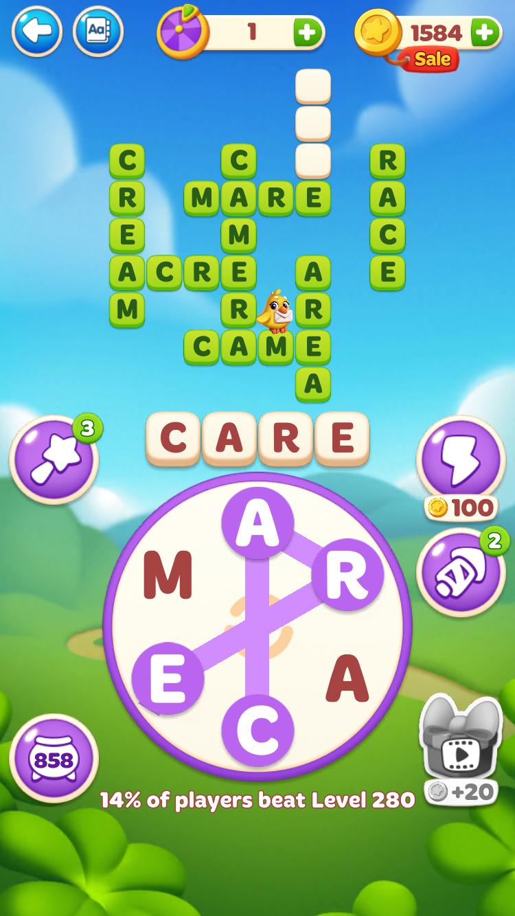 Word spells level 280 answers
