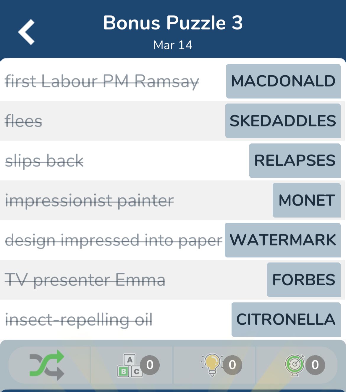 7 Little Words March 14 2024 Bonus 3 7 Little Words March 14 2024 Bonus 3