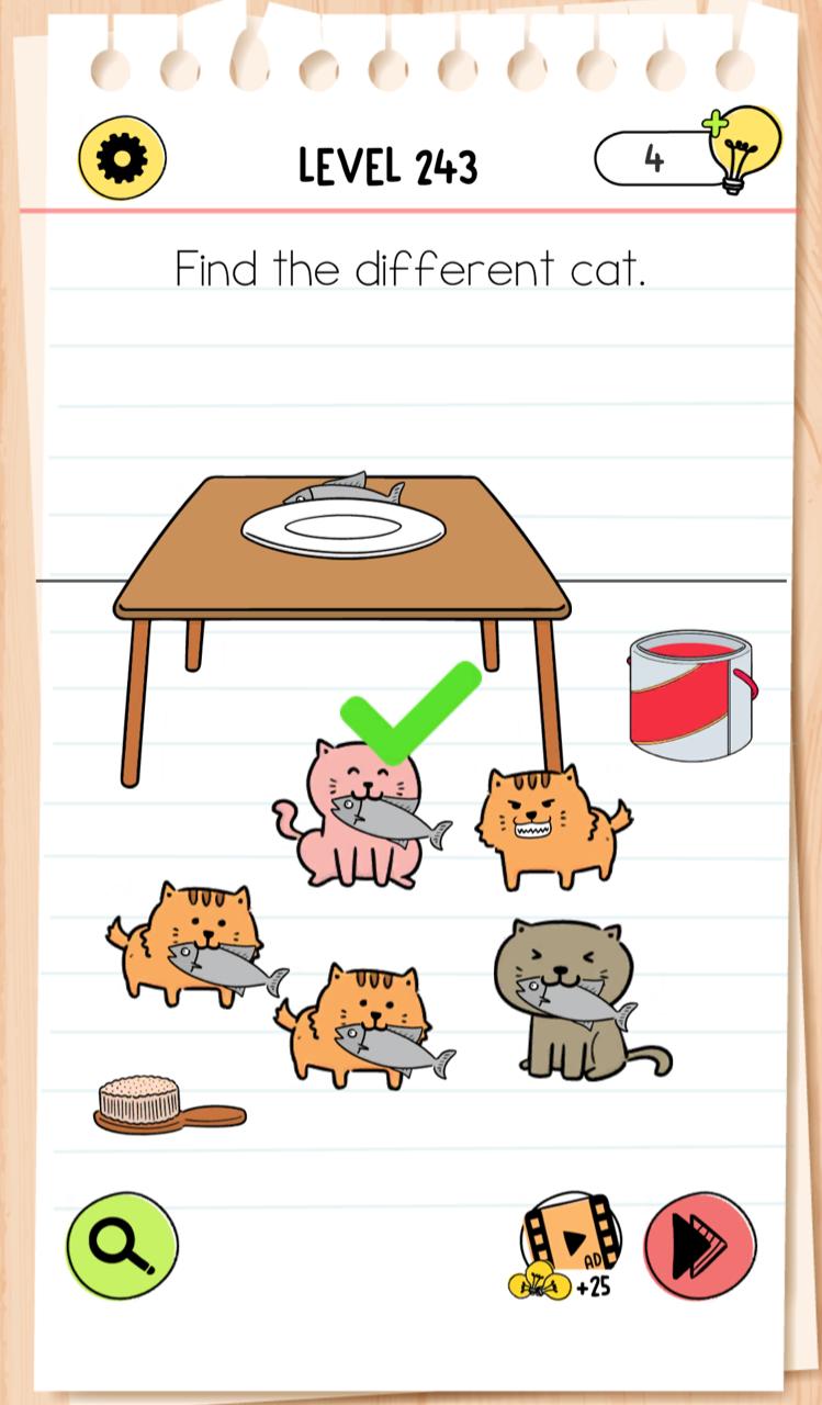 Brain Test 4 Level 243
