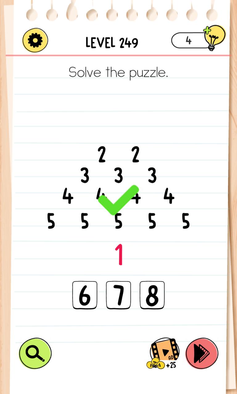 Brain Test 4 Level 249