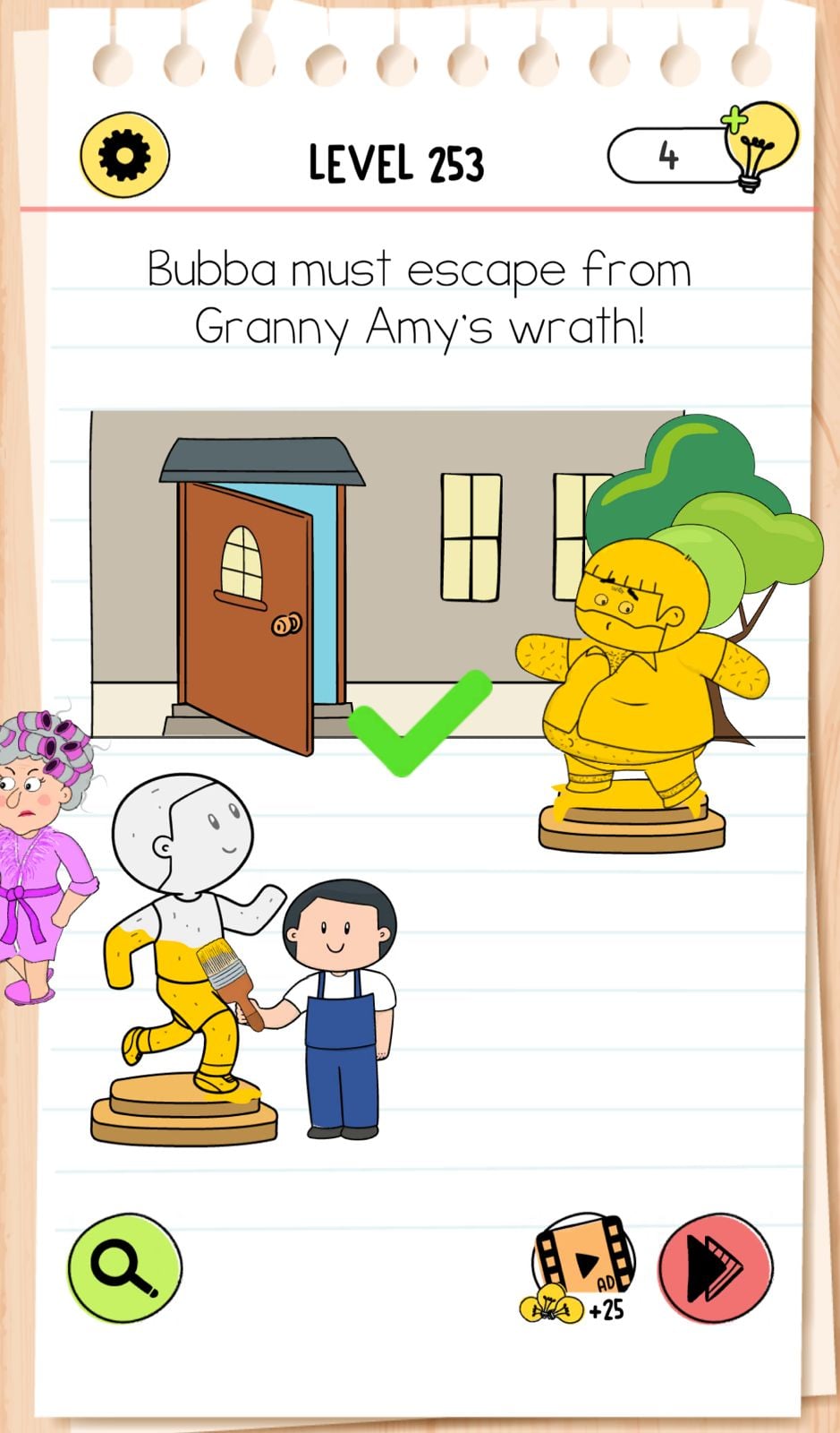 Brain Test 4 Level 253
