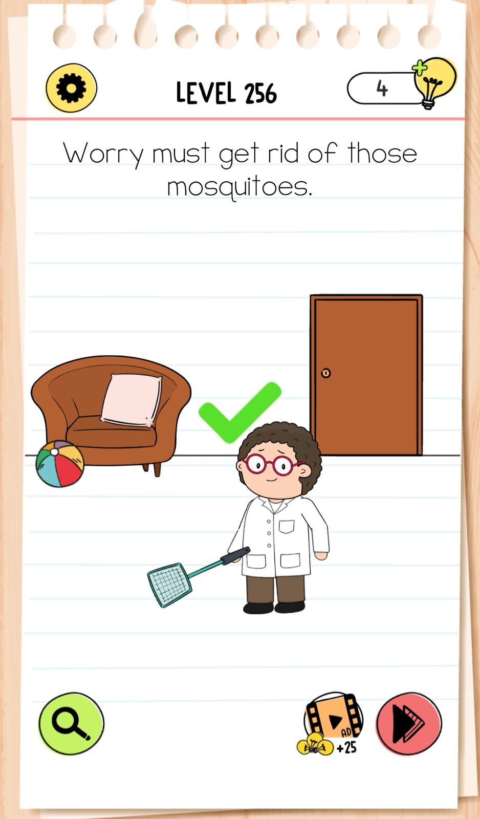 Brain Test 4 Level 256