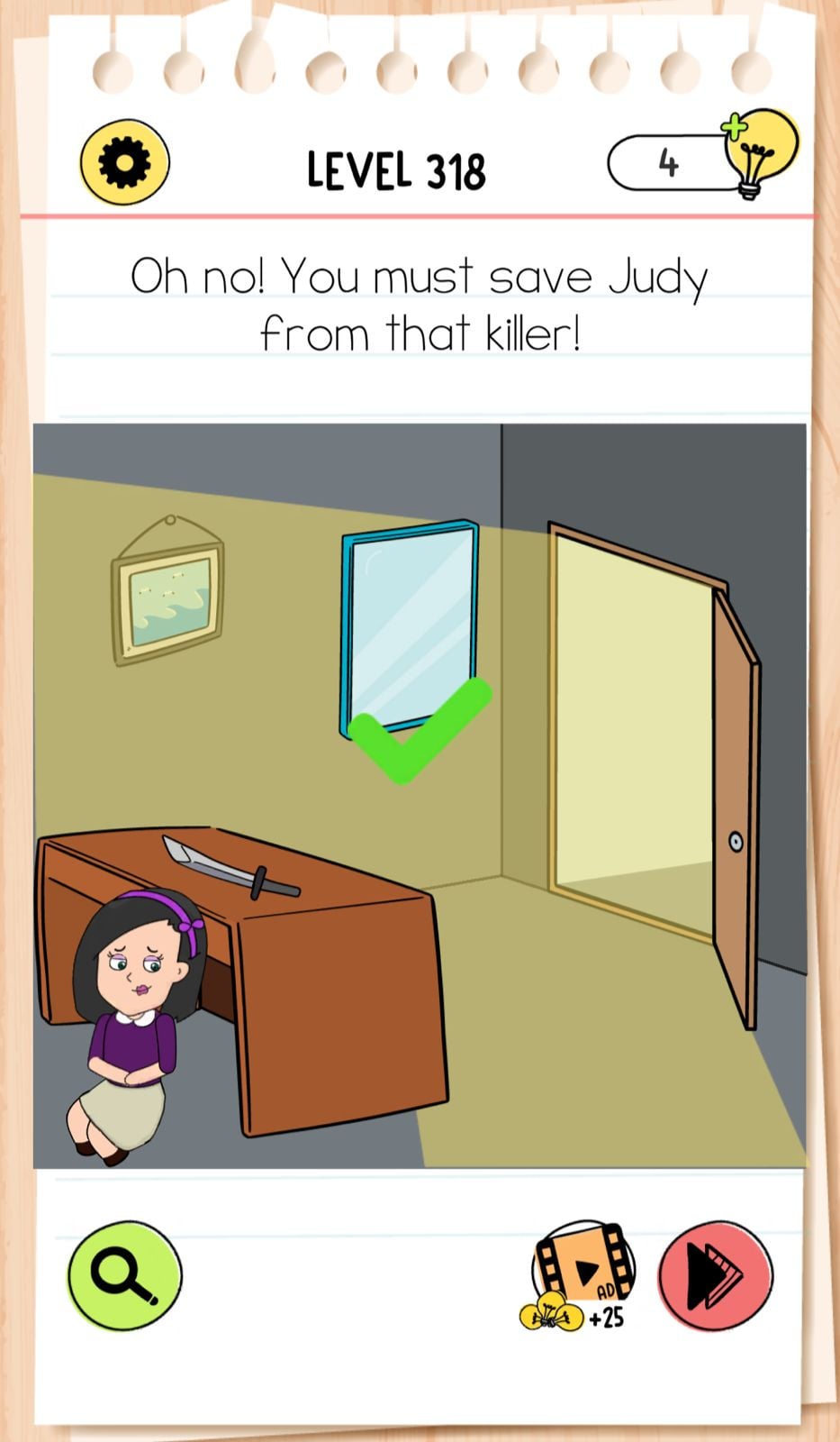 Brain Test 4 Level 318