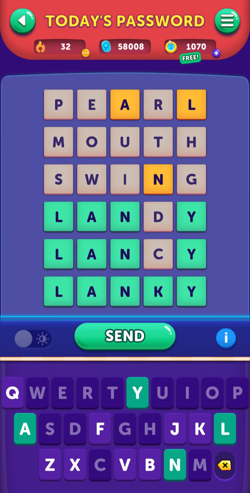 CodyCross Password March 11 2024