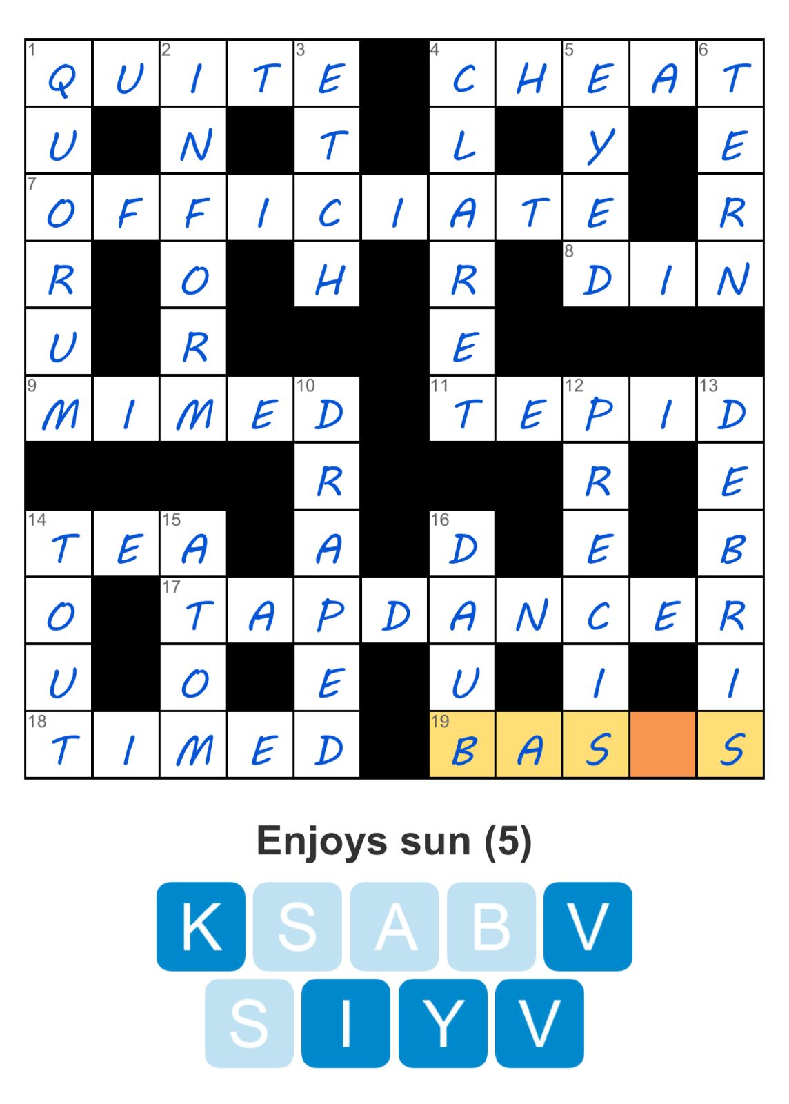 Puzzle Page Crossword March 4 2024