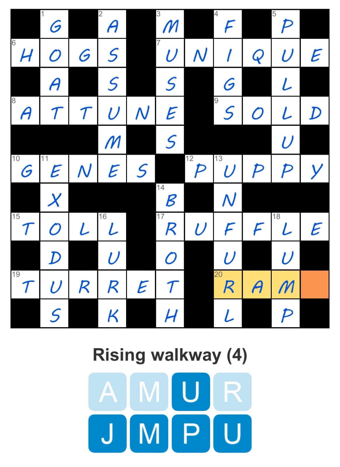 Puzzle Page Crossword March 9 2024