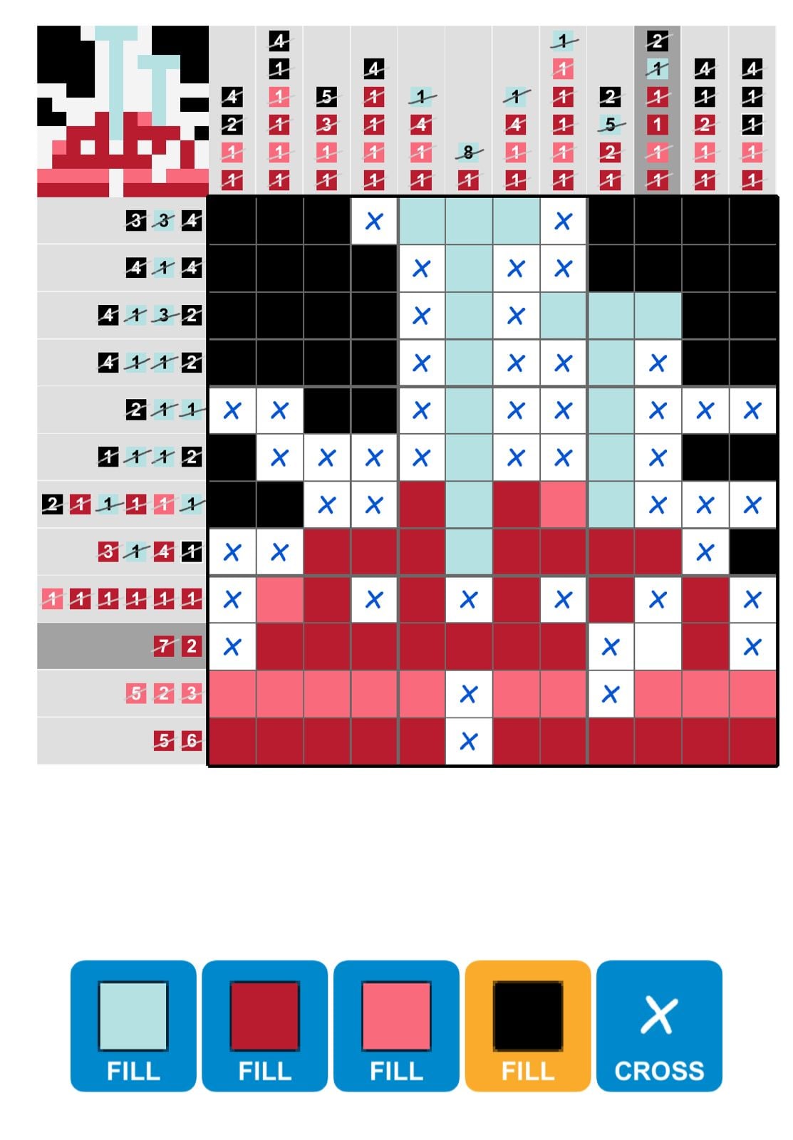 Puzzle Page Picture Cross March 19 2024