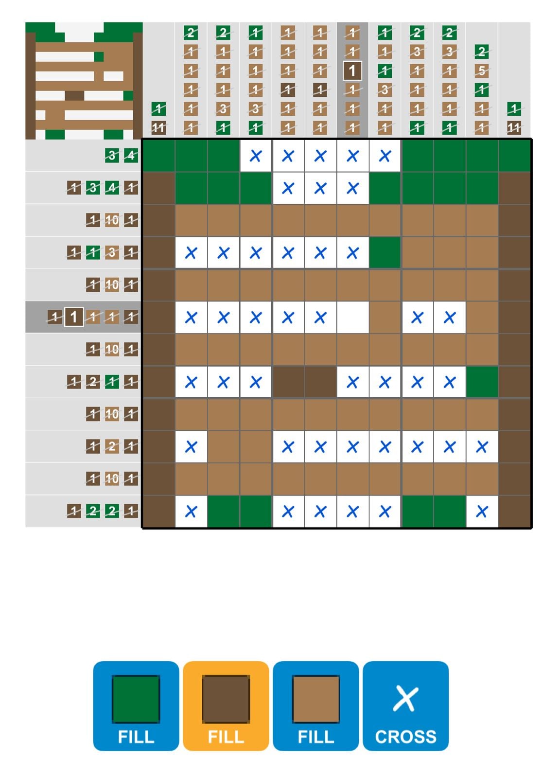 Puzzle Page Picture Cross March 21 2024