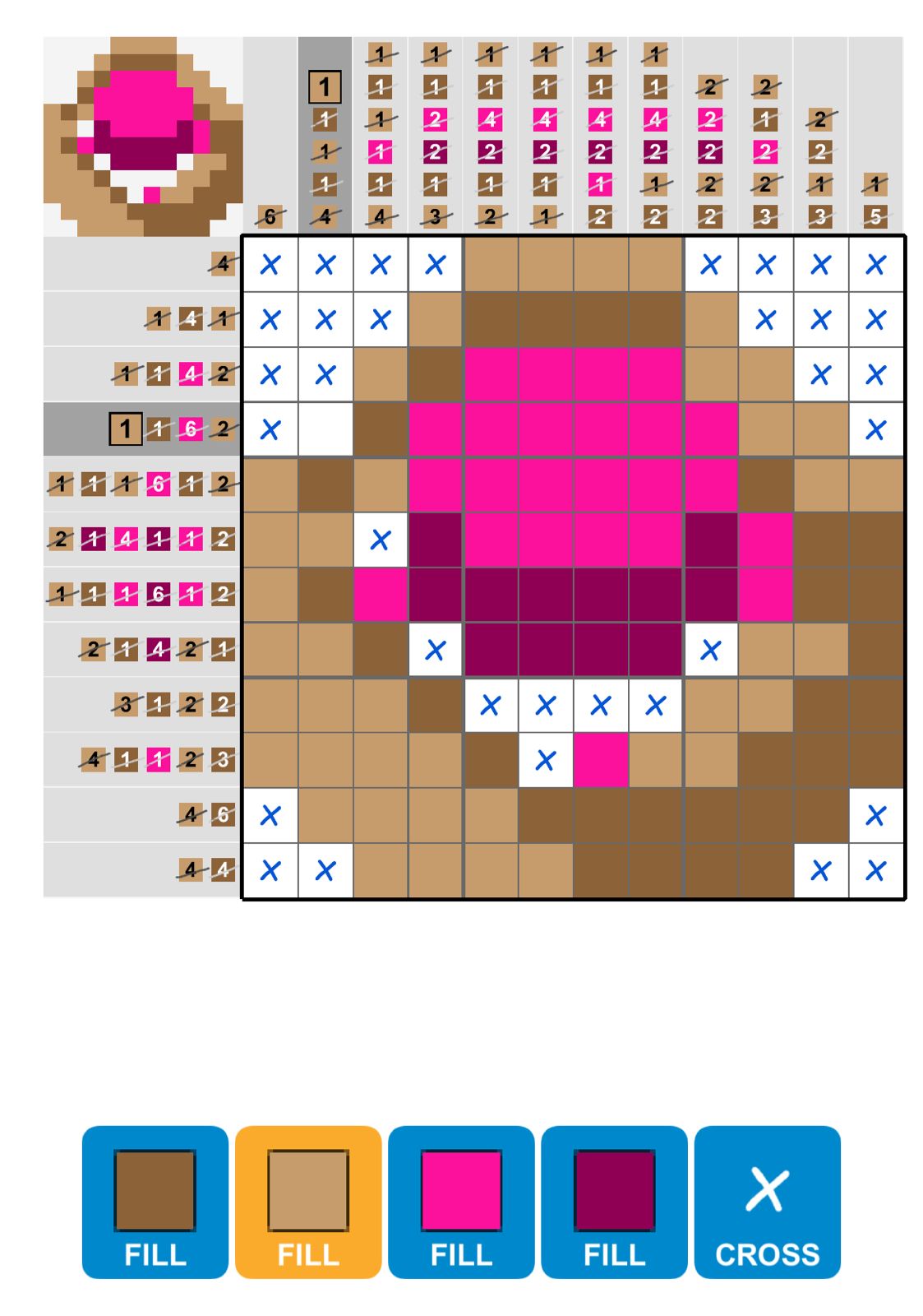 Puzzle Page Picture Cross March 26 2024 Puzzle Page Picture Cross March 26 2024