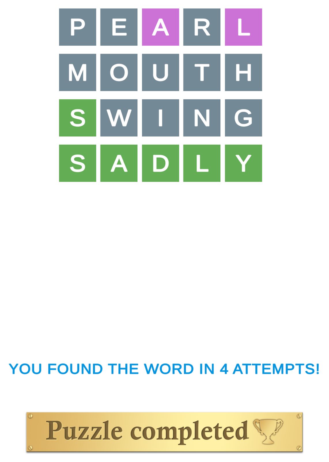 Puzzle Page Wordy March 21 2024