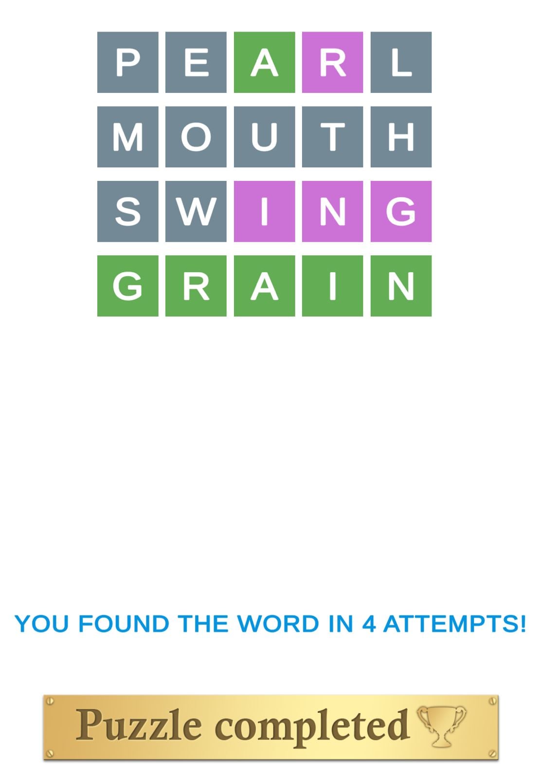 Puzzle Page Wordy March 25 2024