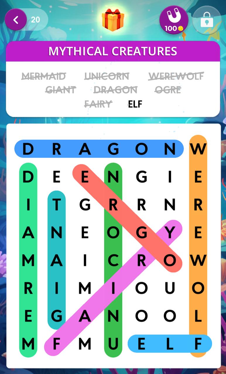 WOW Search Level 20