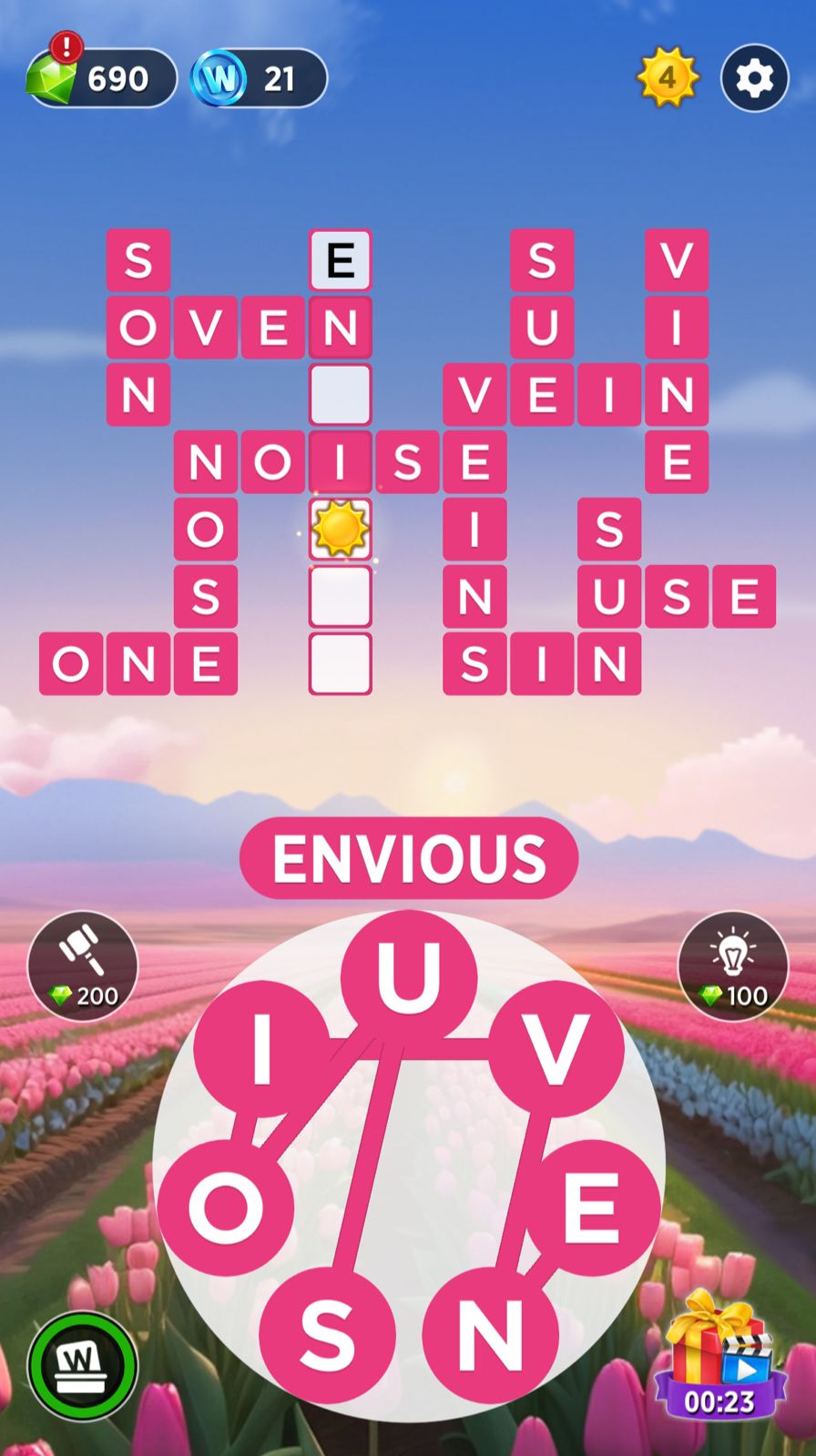Words of Wonders (WOW) Daily Puzzle March 21 2024