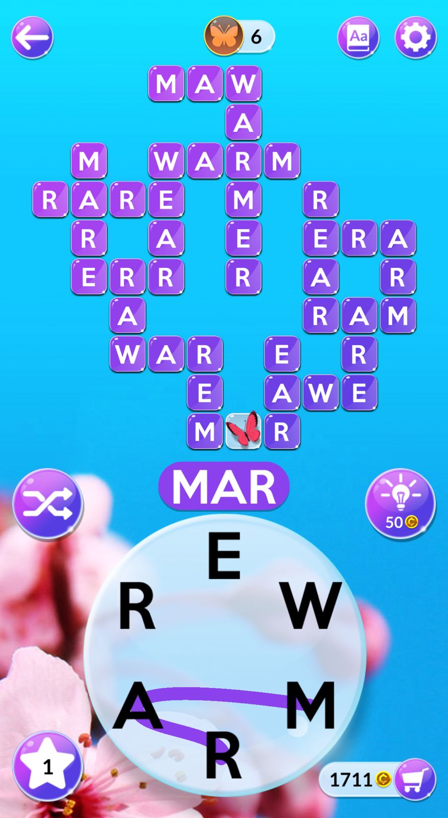 Wordscapes In Bloom Daily March 22 2024