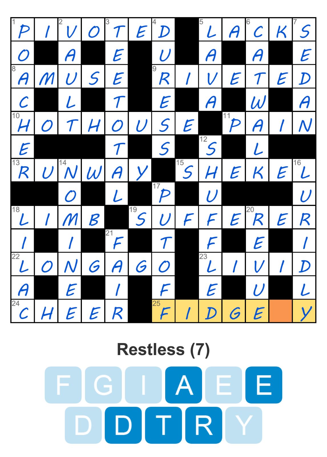 Puzzle Page Challenger April 19 2024