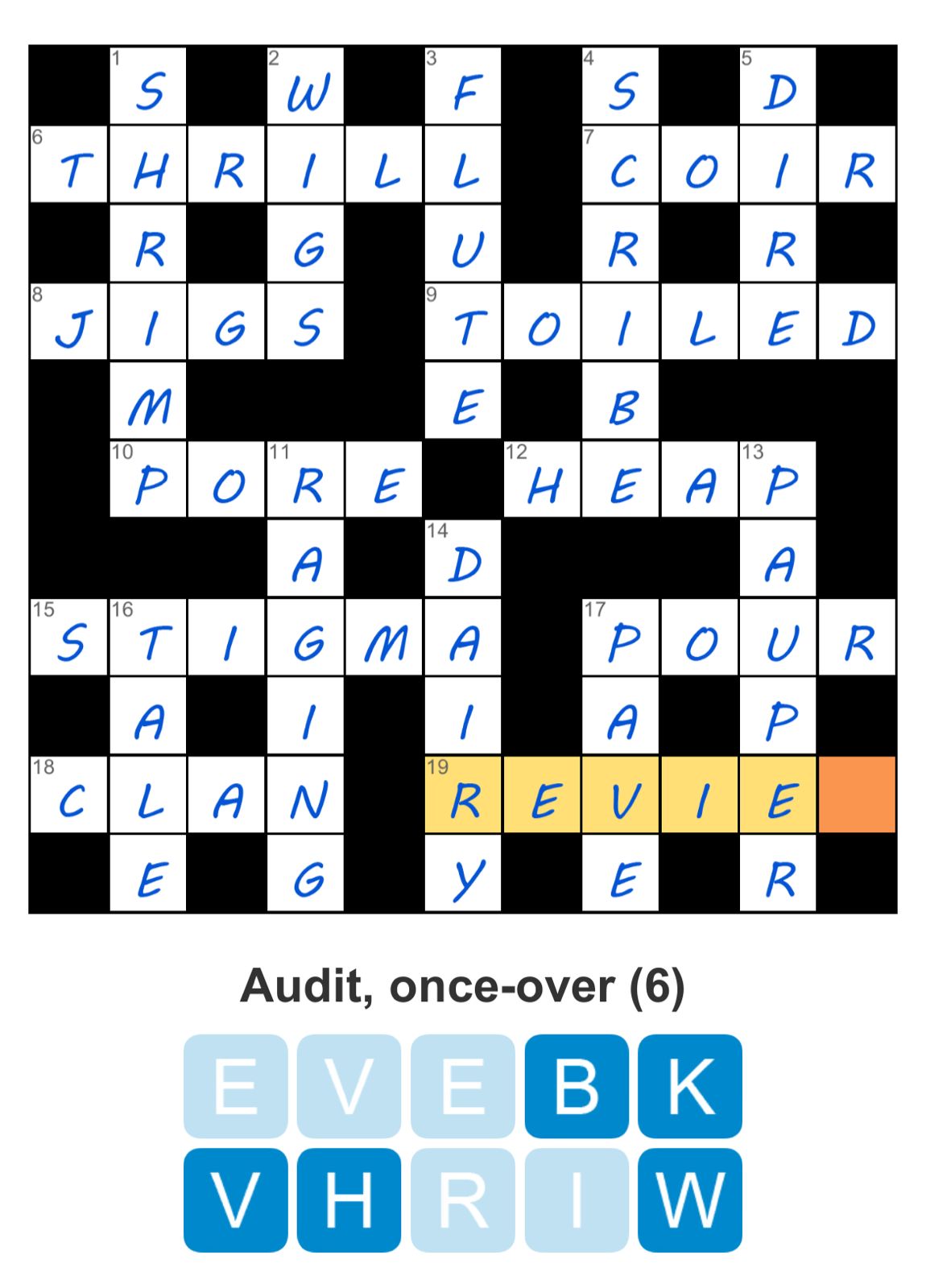 Puzzle Page Crossword April 5 2024