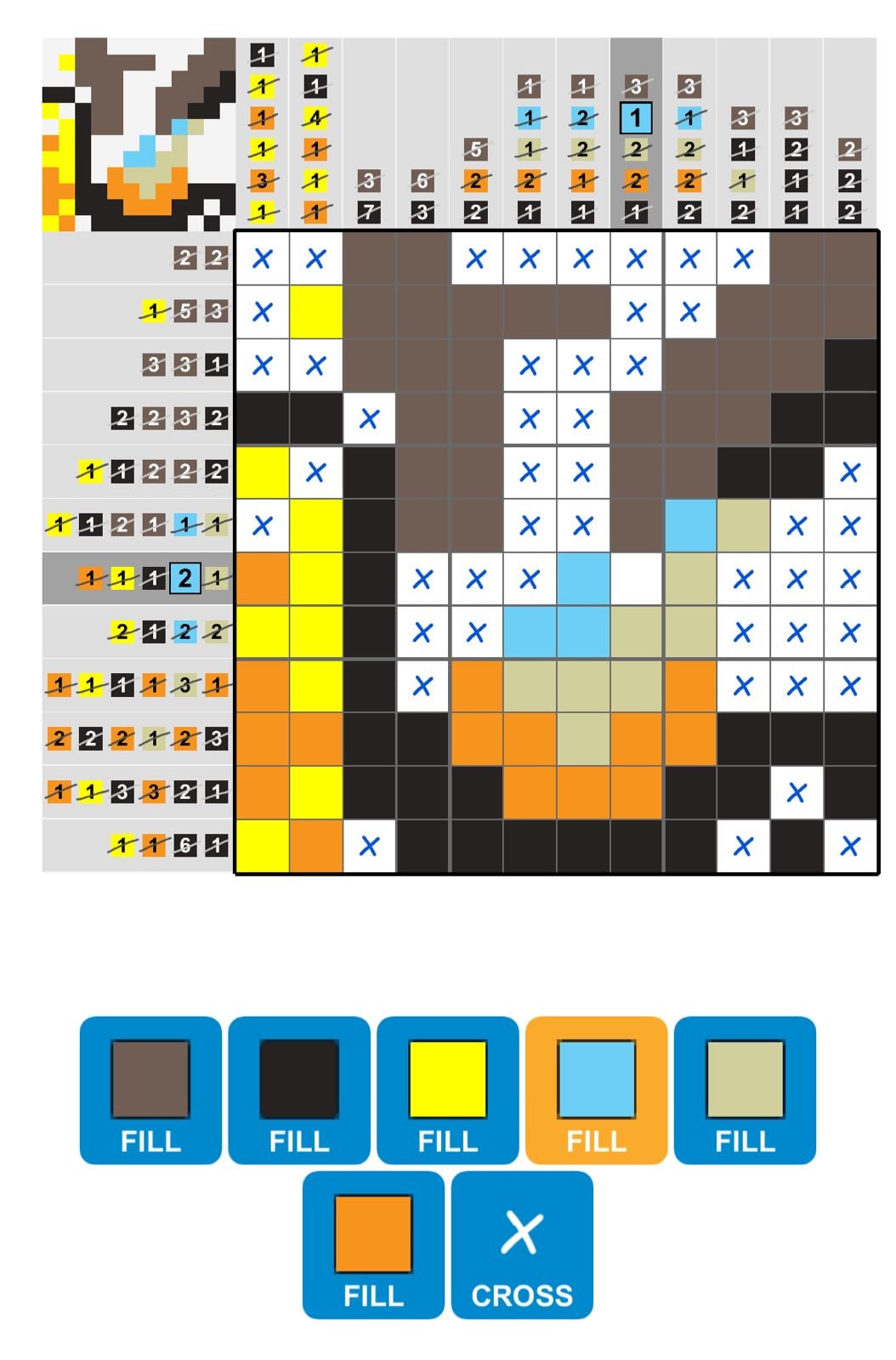 Puzzle Page Picture Cross April 18 2024