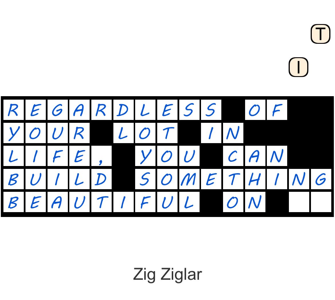 Puzzle Page Quote Slide April 18 2024