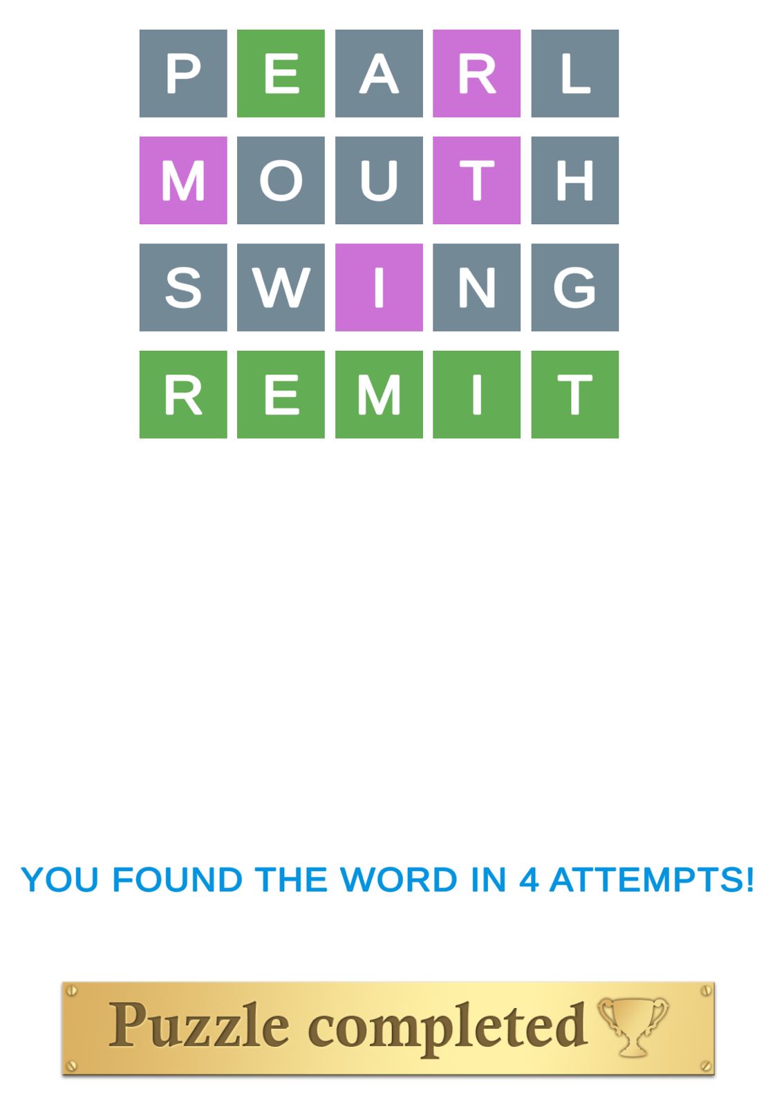 Puzzle Page Wordy April 11 2024