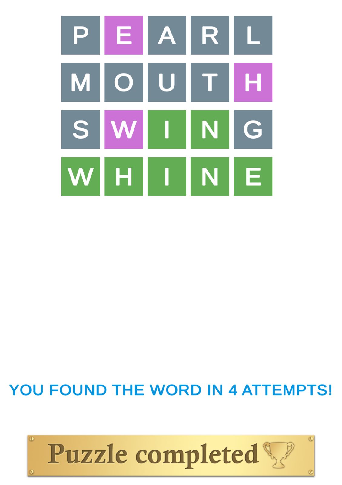 Puzzle Page Wordy April 12 2024