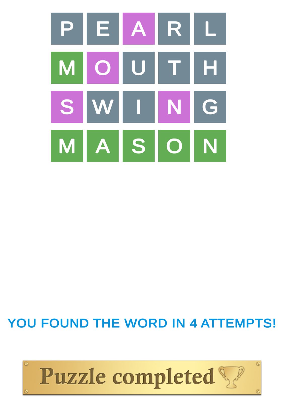 Puzzle Page Wordy April 16 2024