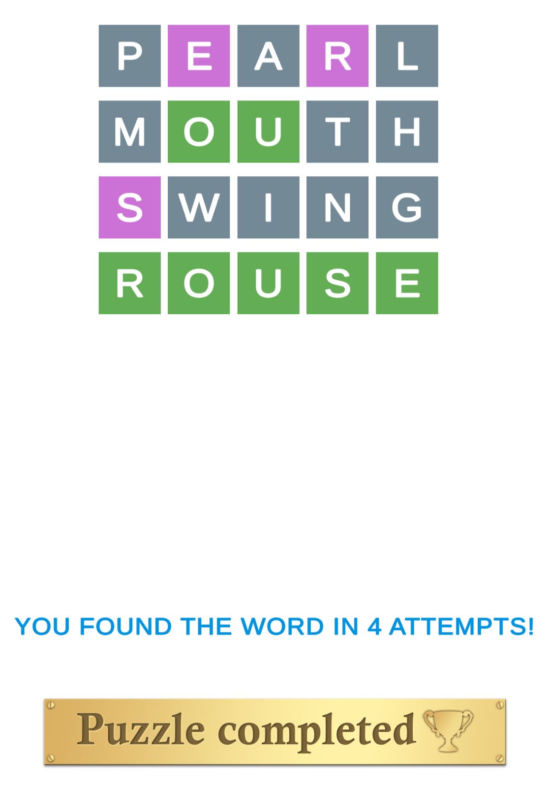 Puzzle Page Wordy April 27 2024