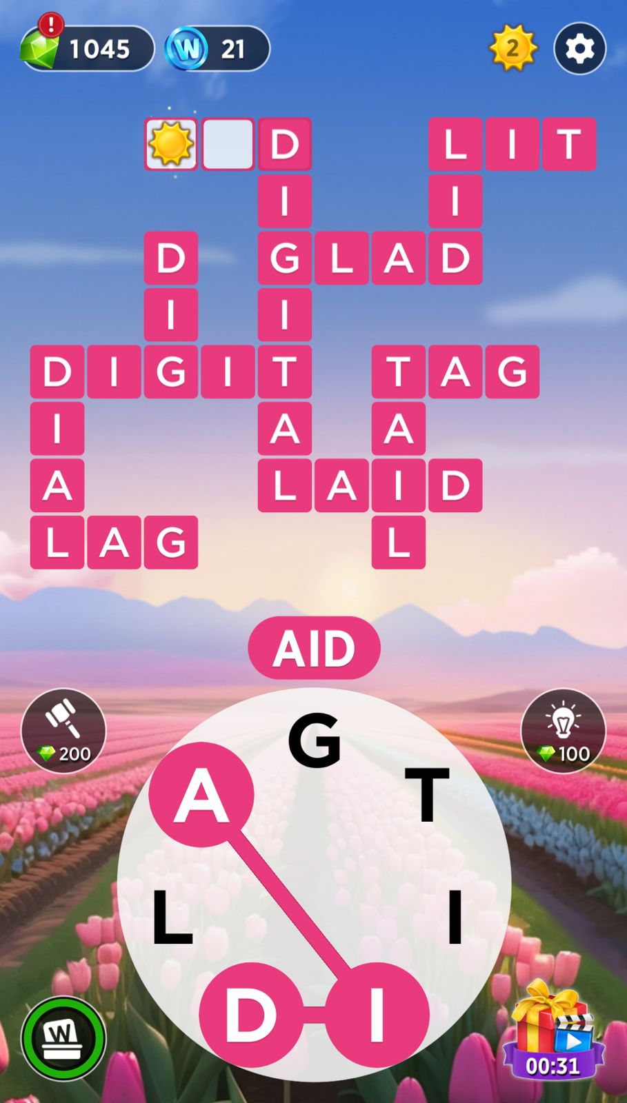 Words of Wonders (WOW) Daily Puzzle April 23 2024