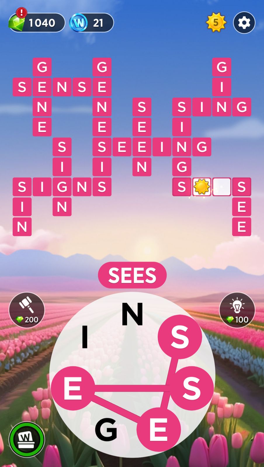 Words of Wonders (WOW) Daily Puzzle April 9 2024