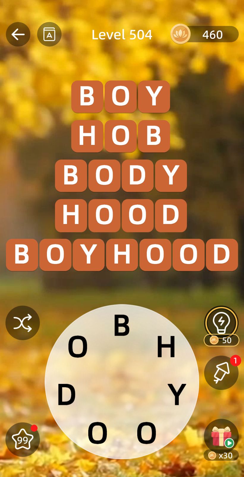 Zen Word Level 504