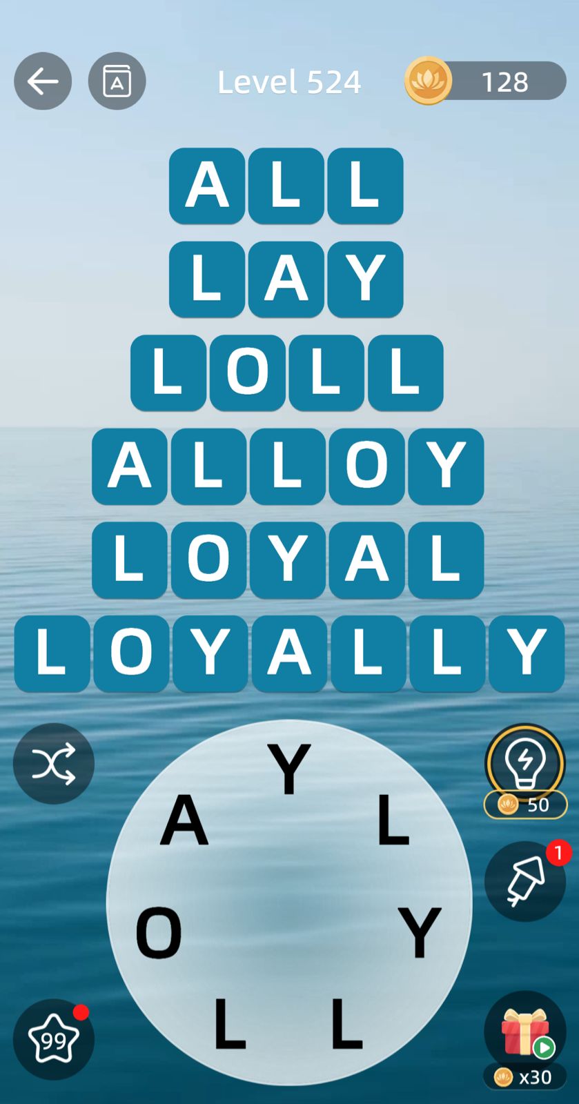 Zen Word Level 524 Answers