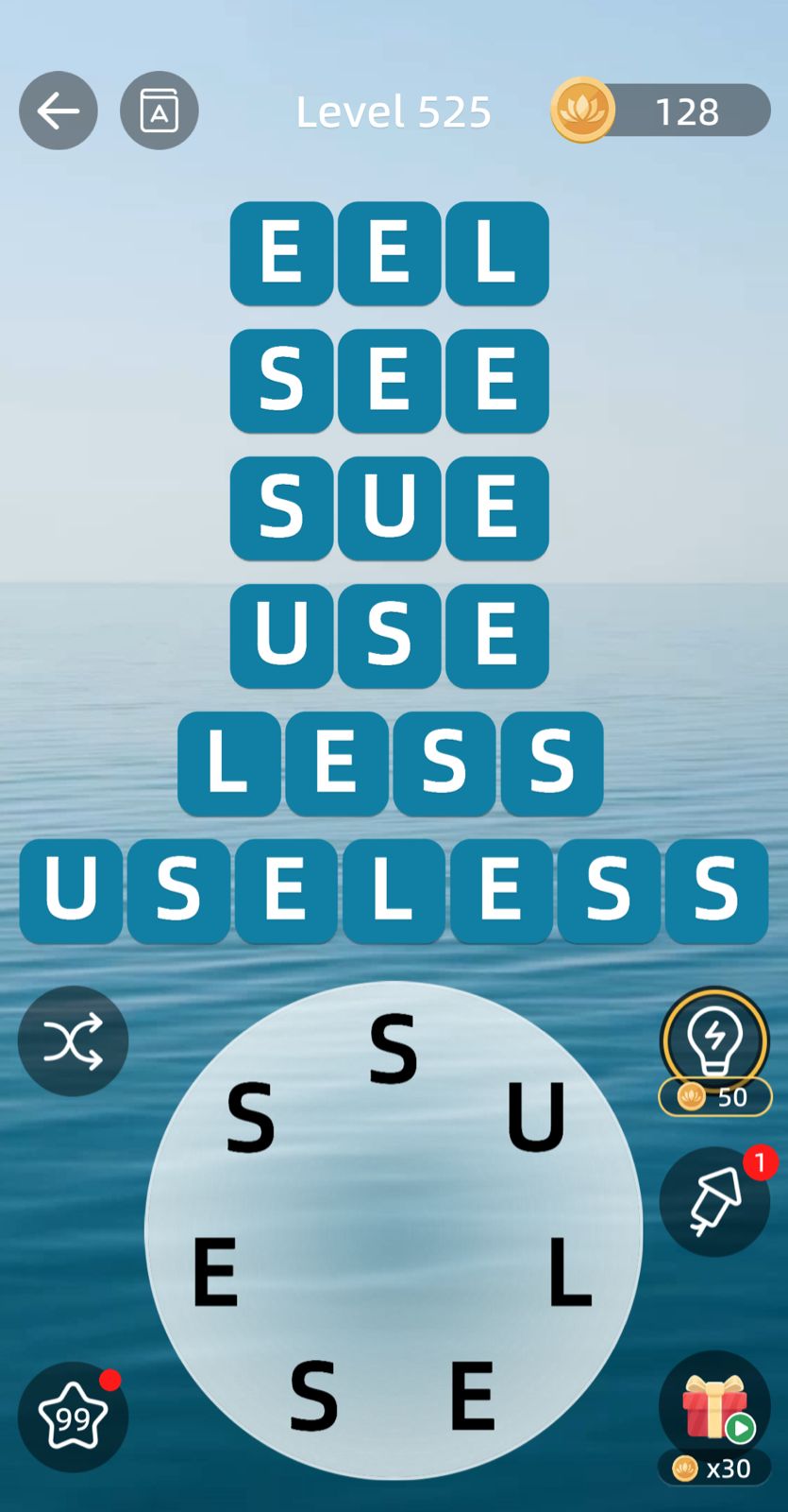 Zen Word Level 525 Answers